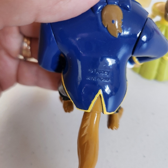 Belle Beauty & The Beast Disney Figurines Cake Topper Action Figure PVC - Picture 6 of 6